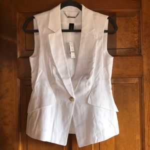 White House/Black Market vest.